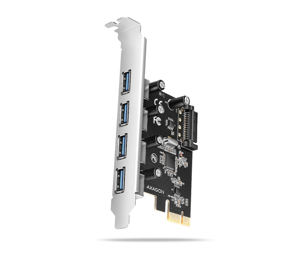 Axagon PCEU-430RS PCIe kontroler 4× wew. USB-A 5 Gbps port - 1486760 - zdjęcie
